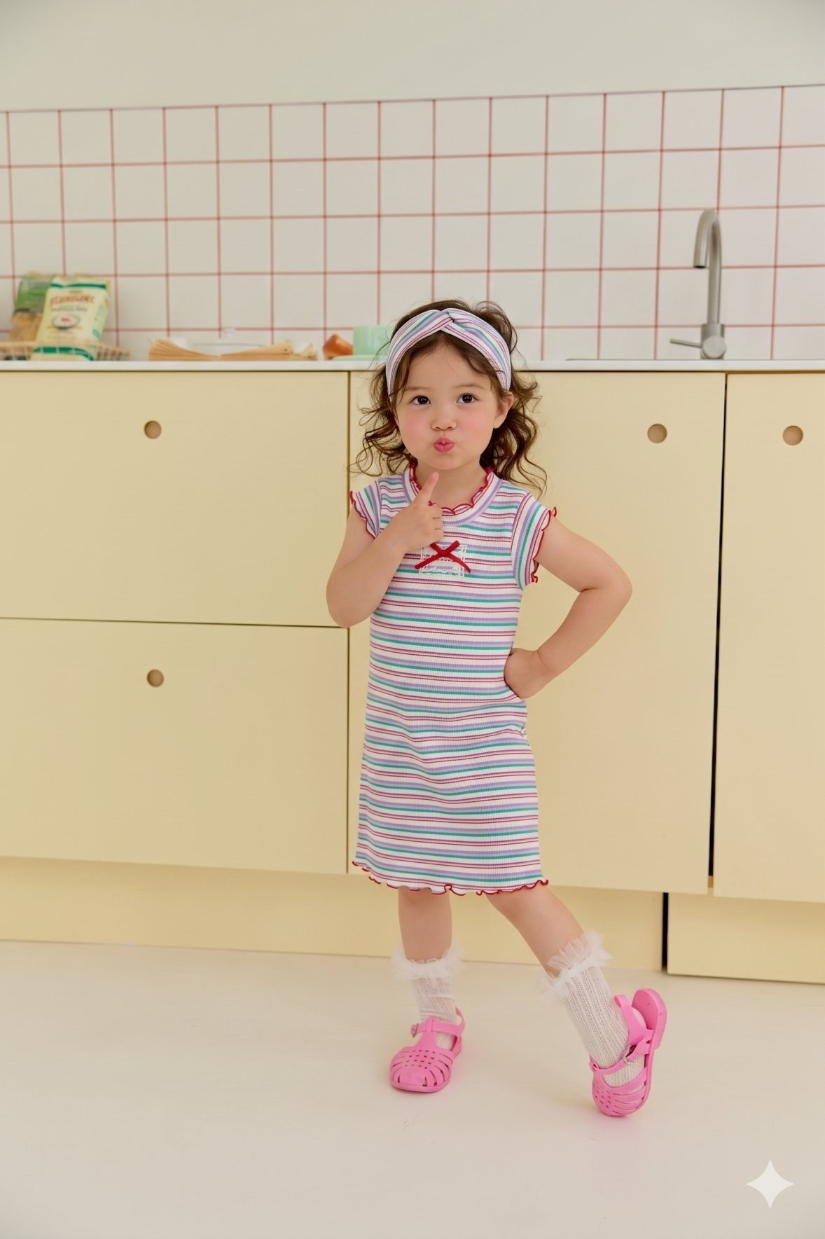 Sera Striped One-piece