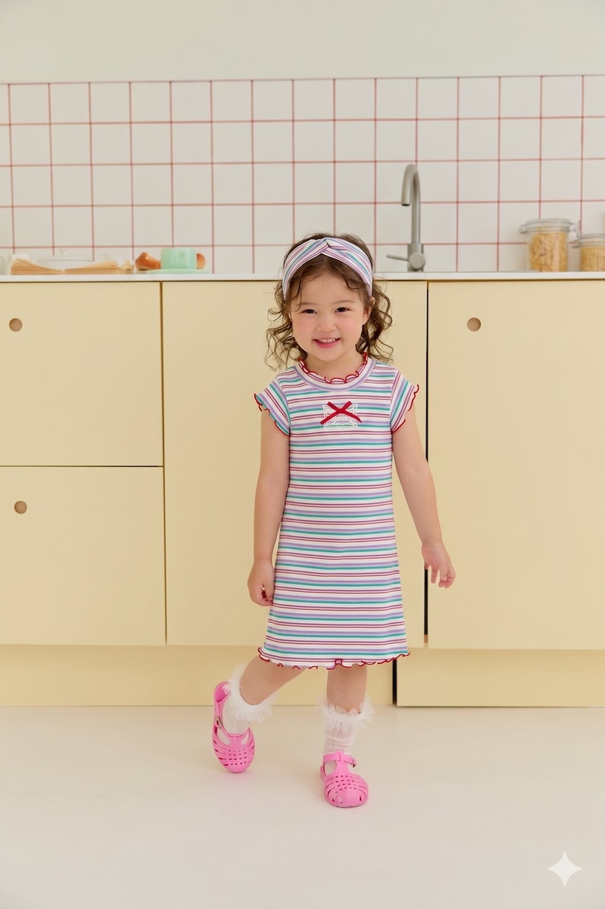 Sera Striped One-piece