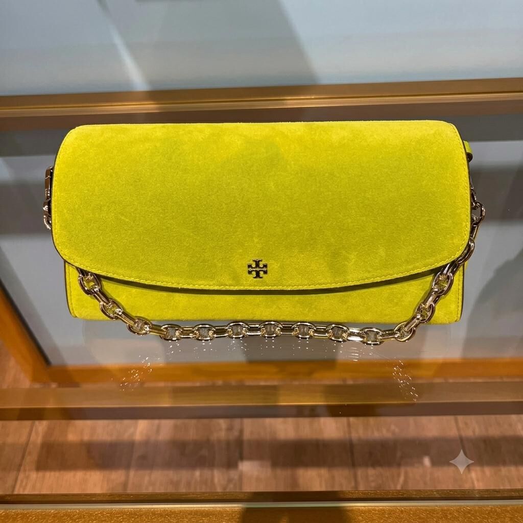 【預購】H061217 Tory Burch 綠色鏈條單肩包