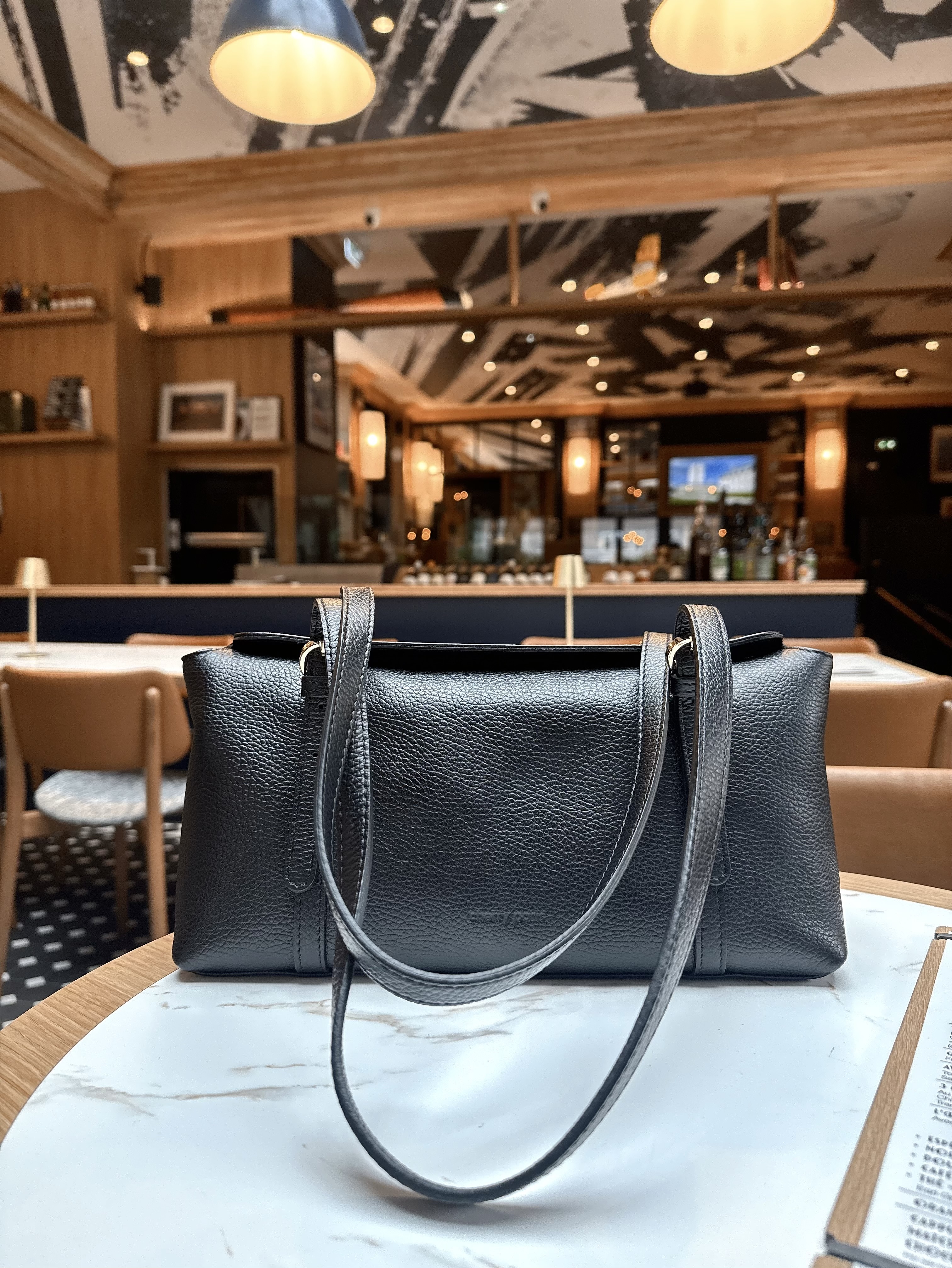 Cherry Paris Leather Leonce - 4226 Black 黑色