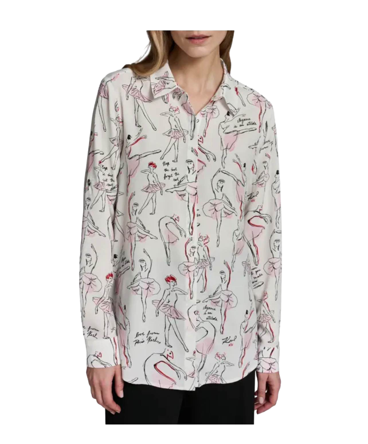 【Karl Lagerfeld Outlet】Karl Lagerfeld Paris L6TA3586  白