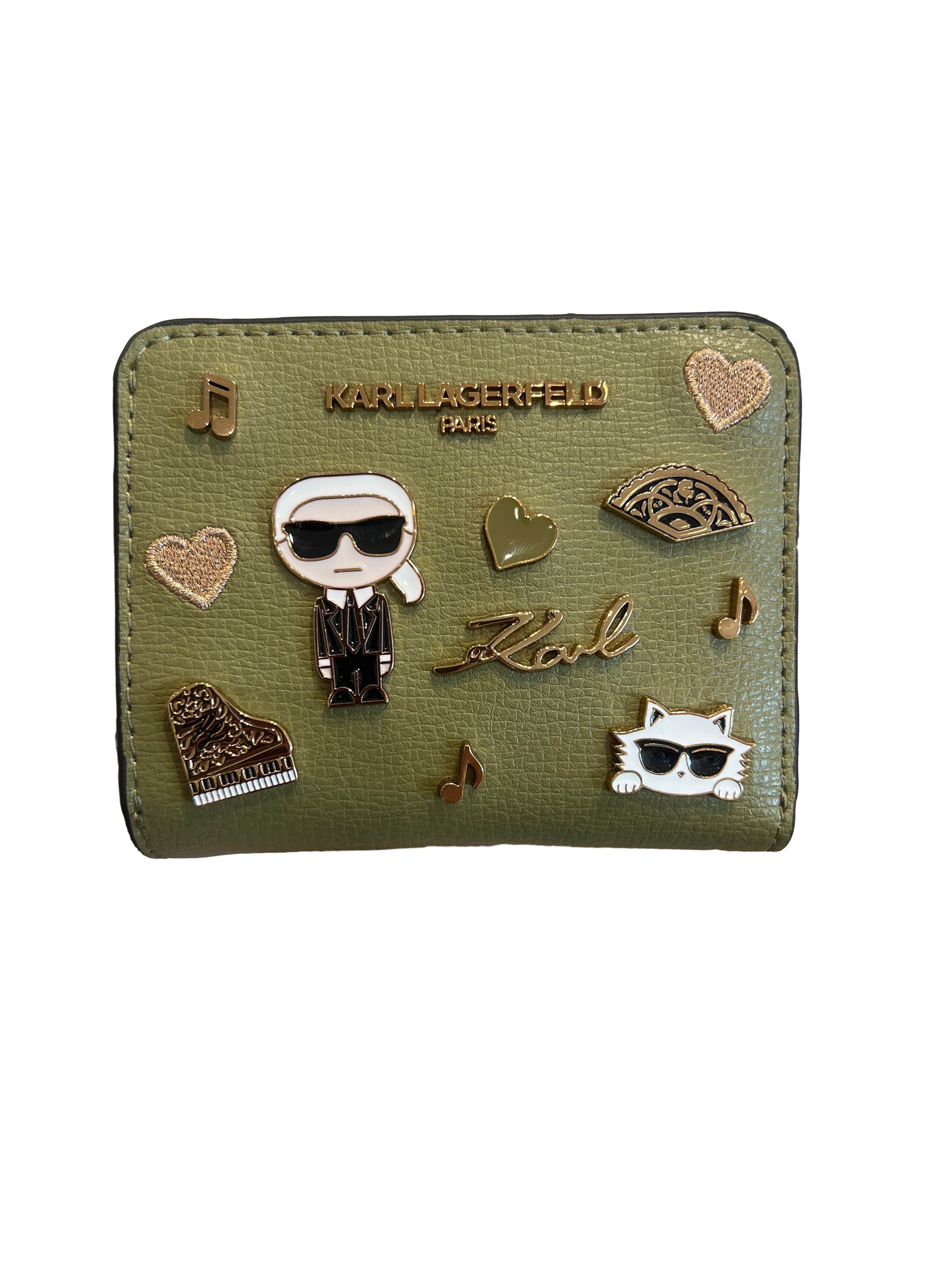 【Karl Lagerfeld Outlet】Karl Lagerfeld Outlet Wallet  OLV L5GNO6EI  綠