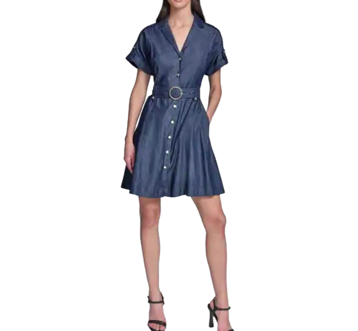 【Karl Lagerfeld Outlet】Karl Lagerfeld Outlet Dress  IND LD6Y0811  藍