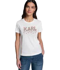 【Karl Lagerfeld Outlet】Karl Lagerfeld Paris L6WHBC85  白