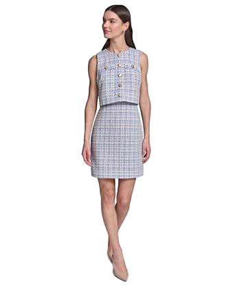 【Karl Lagerfeld Outlet】Karl Lagerfeld Outlet Dress  G6G LD6TON57  藍