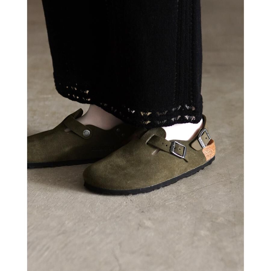 限時特價預購┃BIRKENSTOCK TOKIO 勃肯 綠色 麂皮 涼鞋