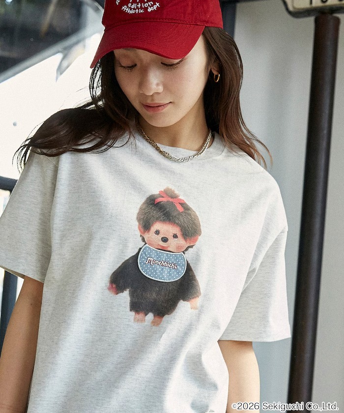 限時折扣預購┃Monchhichi 夢奇奇 豹紋 短T 短袖