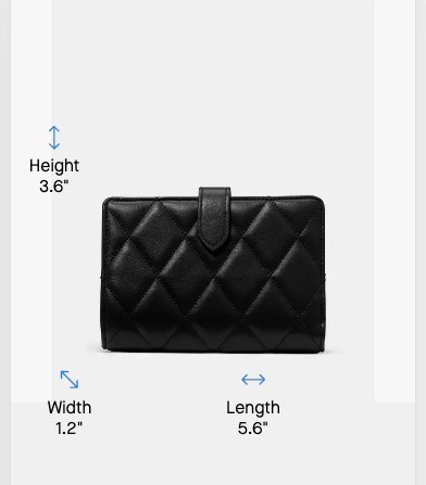 【預購】Kate Spade H0612605 中號菱形格紋對摺銀包