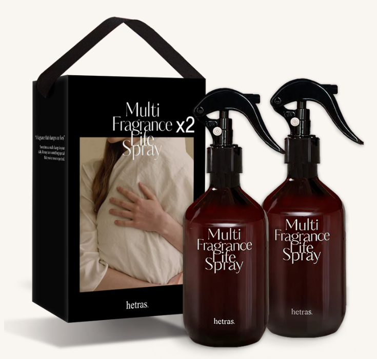 HETRAS Multi Fragrance Life Spray 300ml x 2pcs