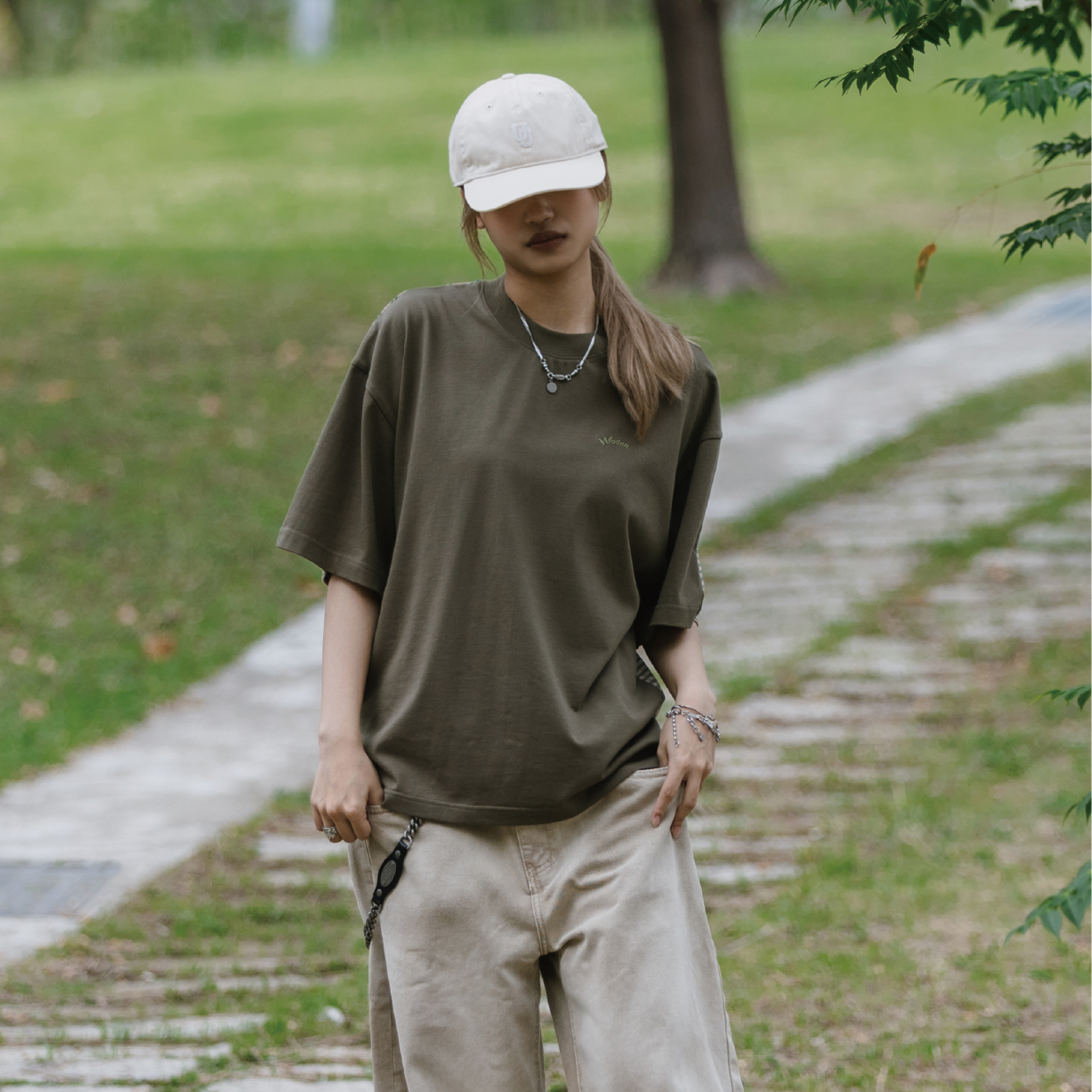 WODEN® Mouse Striped Tee 老鼠印花 條紋短Tee
