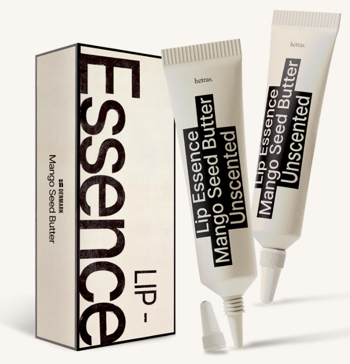 HETRAS Mango Seed Butter Lip Essence 13g x 2pcs