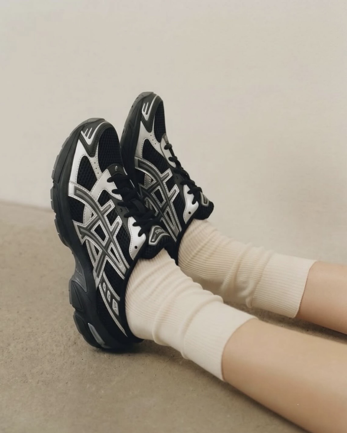 <韓國首發> ASICS GEL-1130 MULES 緩震 網布 穆勒 拖鞋 兩色
