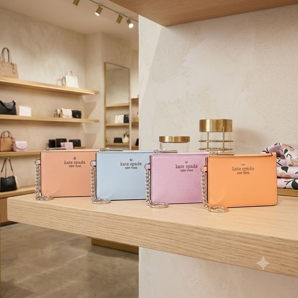 【預購】Kate Spade H0612612 鎖匙圈卡套