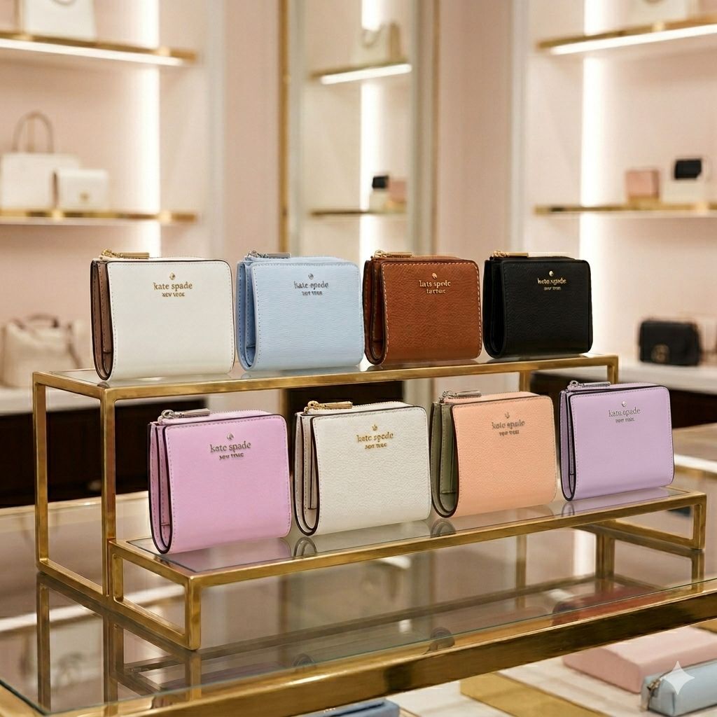【預購】Kate Spade H0612607 小號L-Zip銀包
