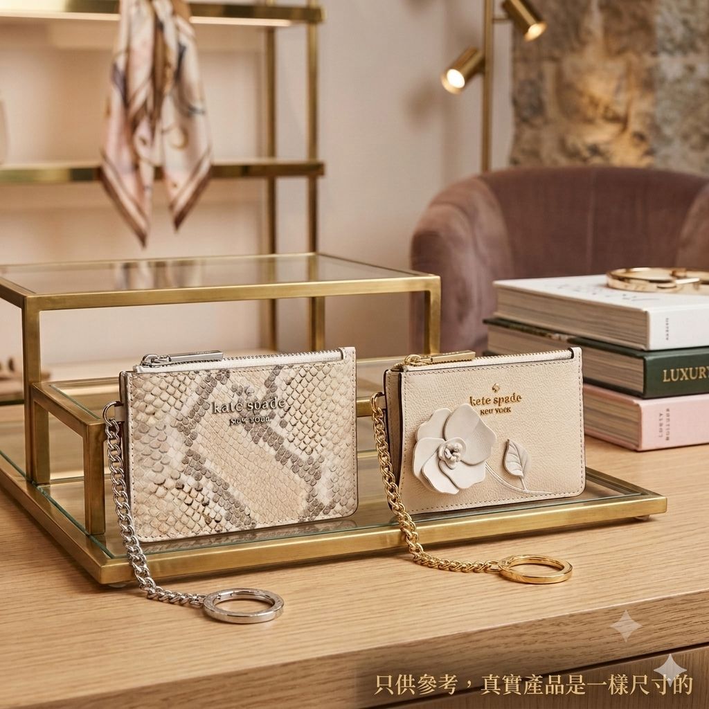 【預購】Kate Spade H0612603 鎖匙圈卡套