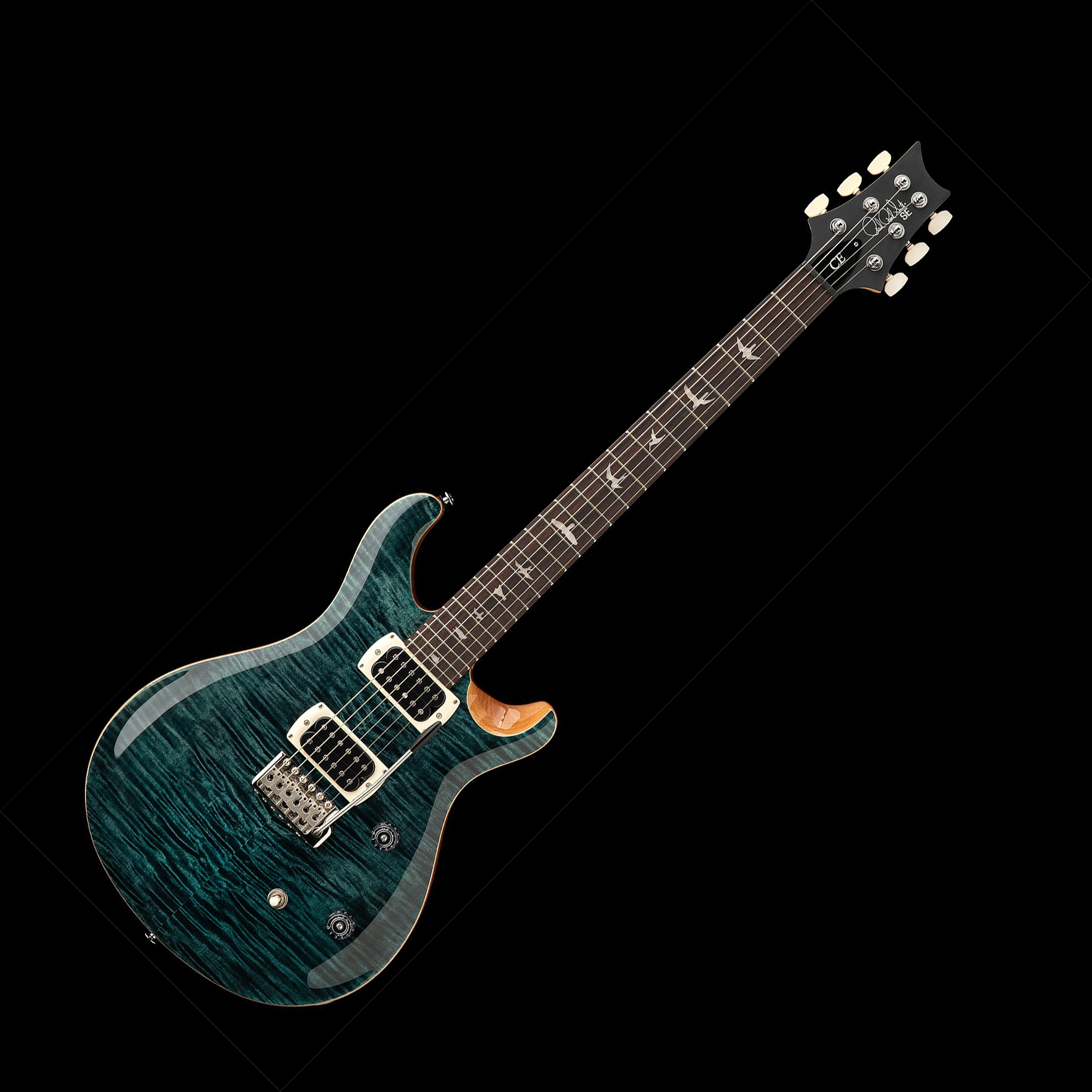 PRS SE CE24-SBL 虎紋楓木 電吉他