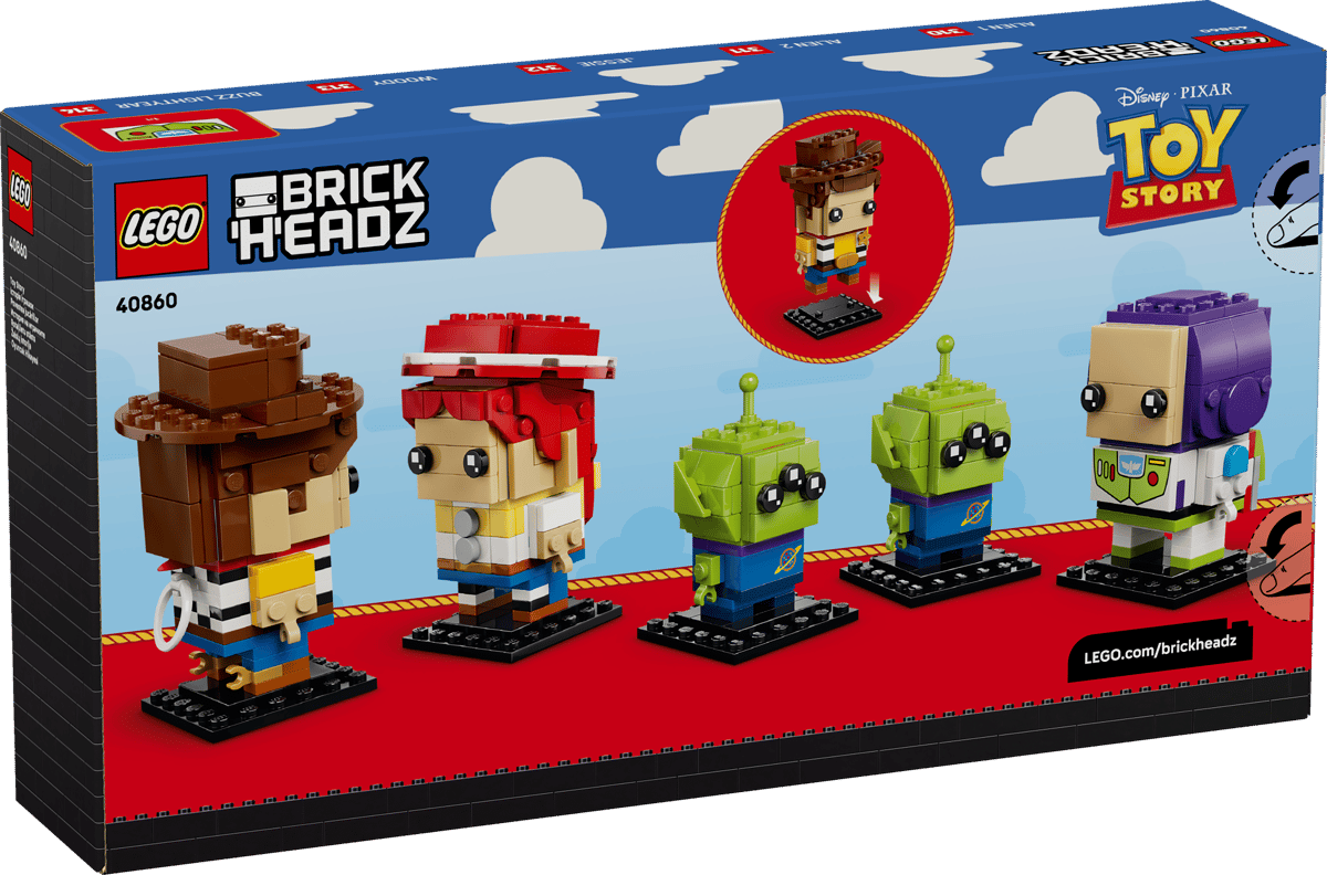 樂高 40860 玩具總動員｜ BRICKHEADZ 系列 ｜ 飛米樂高專賣店