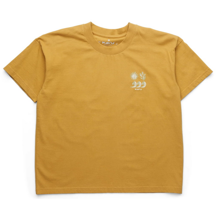 KAVU Salt Beach 女款 有機棉短版休閒T恤 K2261 [HappyOutdoor]
