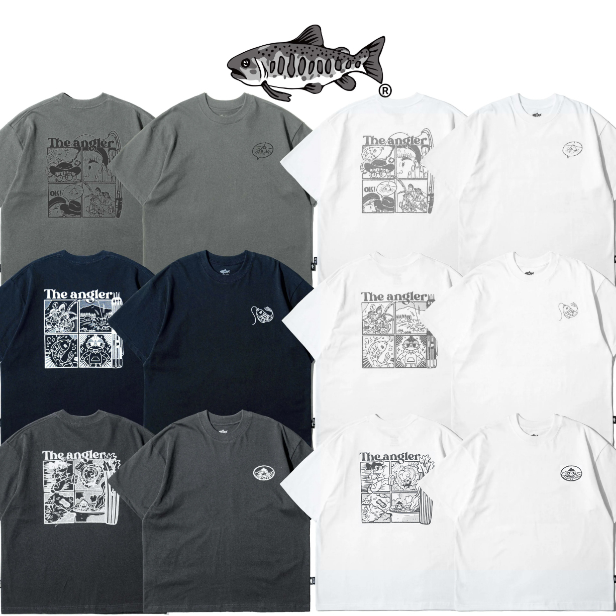AGILITY Image Heavy Tee / Go Fishing 去釣魚 短袖Tee [RS6-GOS]