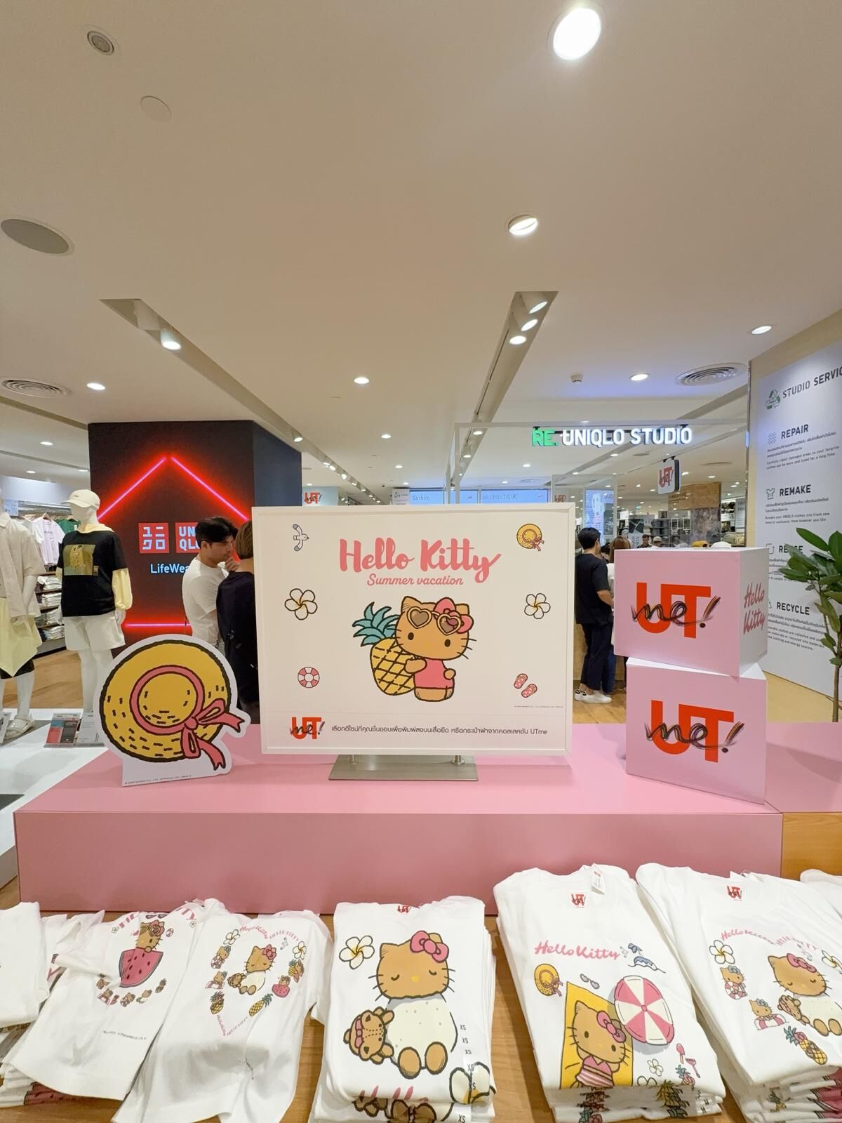 東南亞 uniqlo 限定 Sanrio hello kitty 曬燶系列