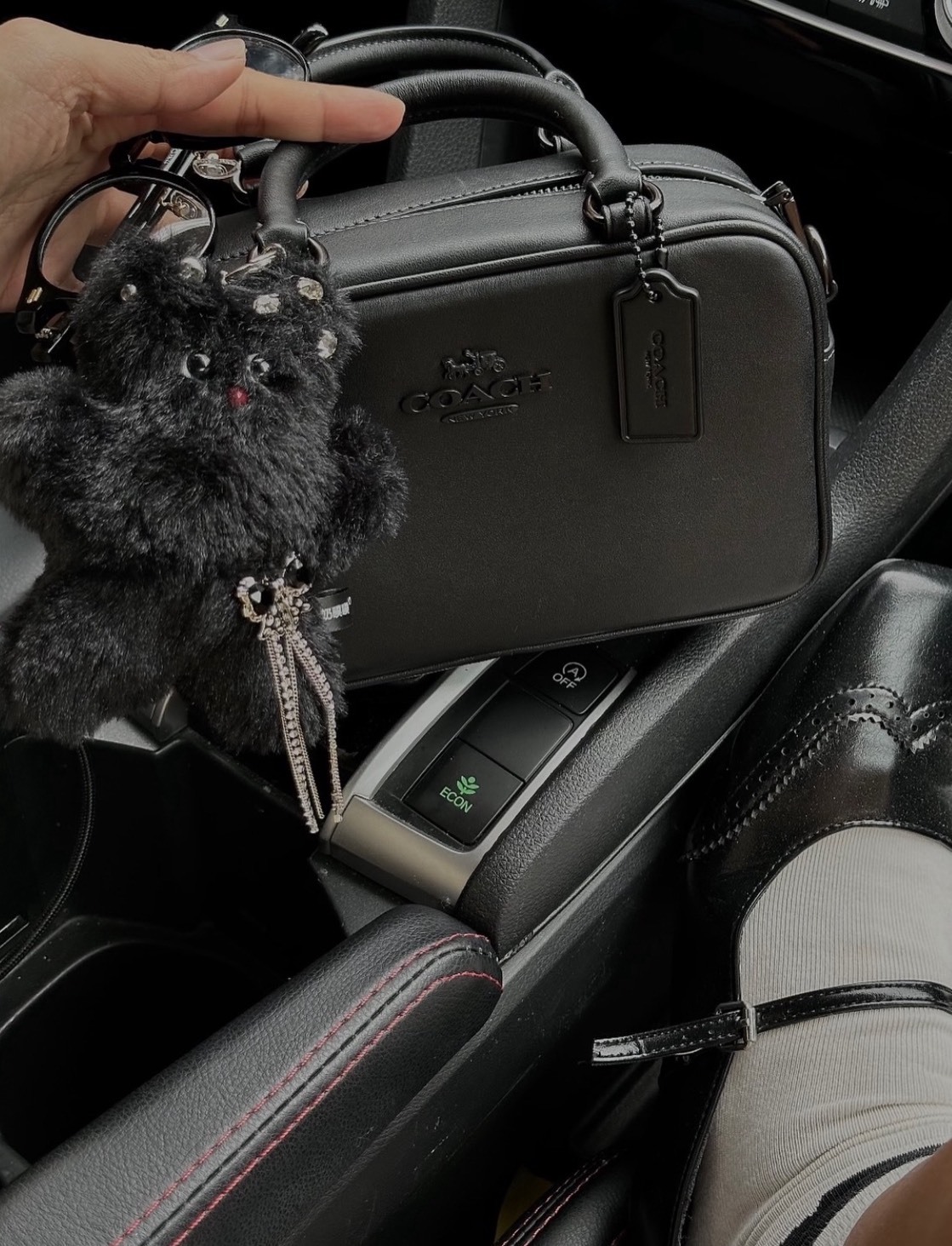 〈miu風包🖤〉COACH SATCHEL 19 方型 miumiu風保齡球包