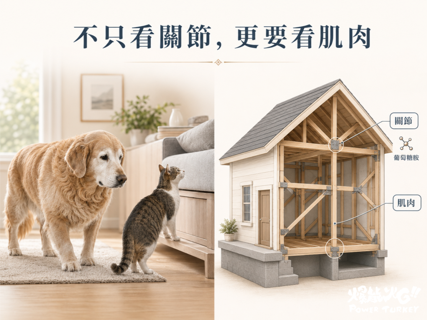 想要留住熟齡毛孩的活力，關節、肌肉，必須一起被照顧_爆能火G_趕食髦部落格