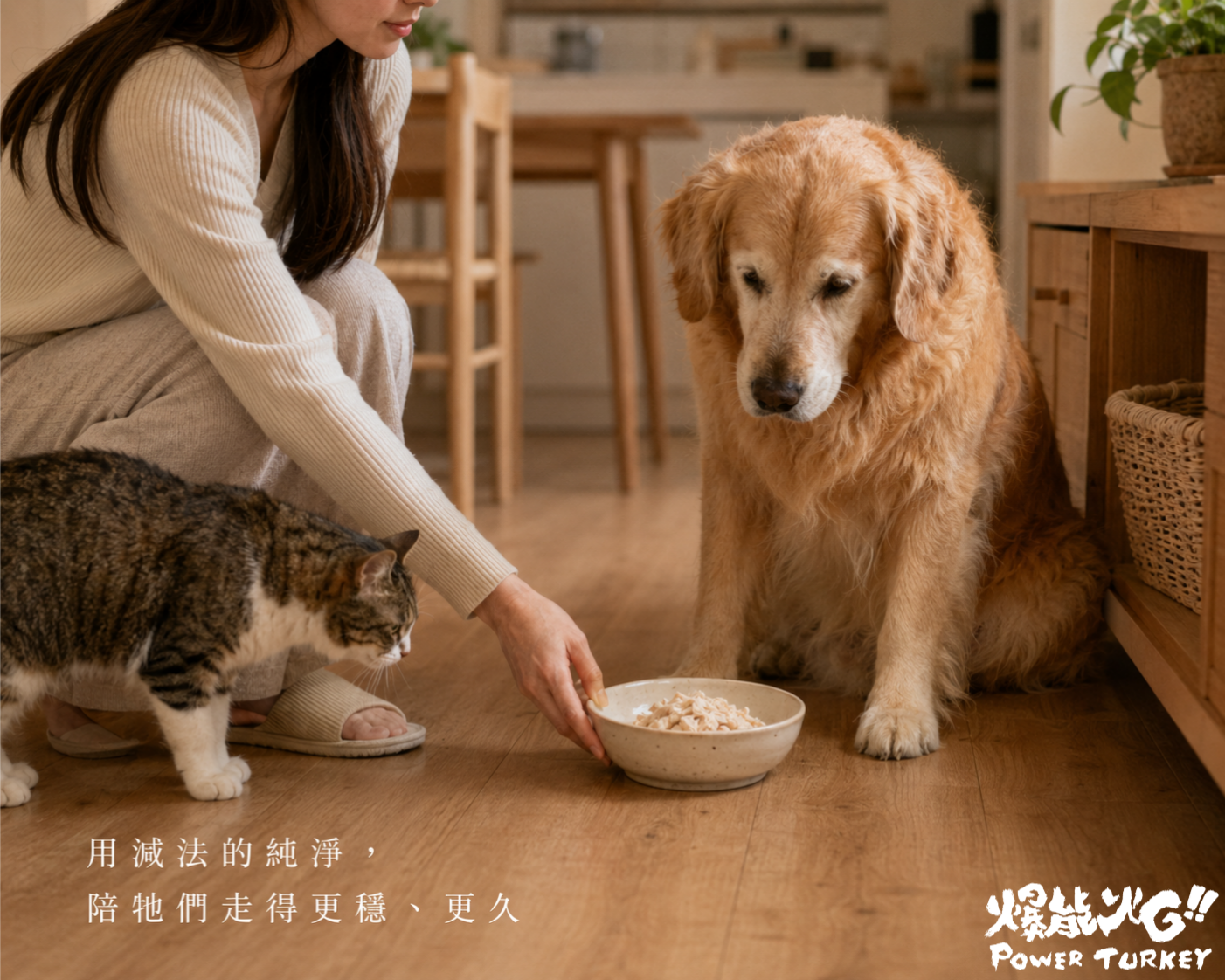 在變老的路上，讓我們用減法的純淨，換我們陪牠們走得更穩、更久_爆能火G_趕食髦部落格