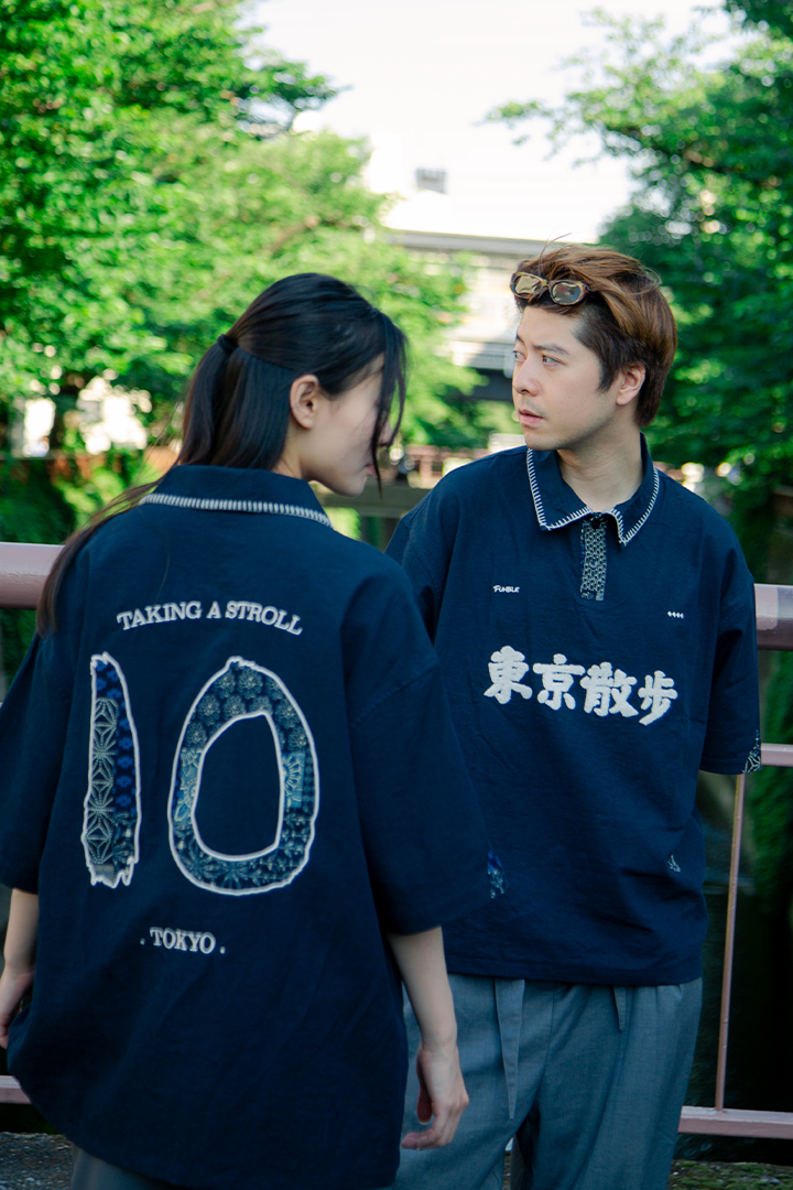 Tokyo Stroll Liner Mesh Jersey | Navy｜Hong Kong Original Design