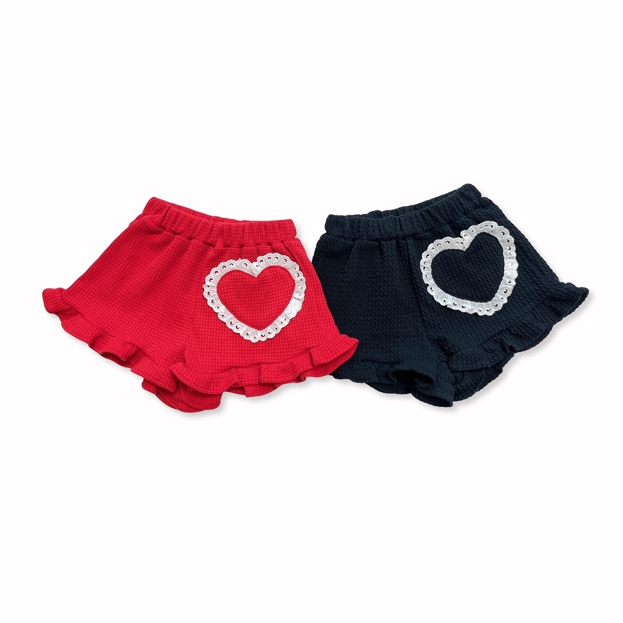 Sera Waffle Frill Shorts