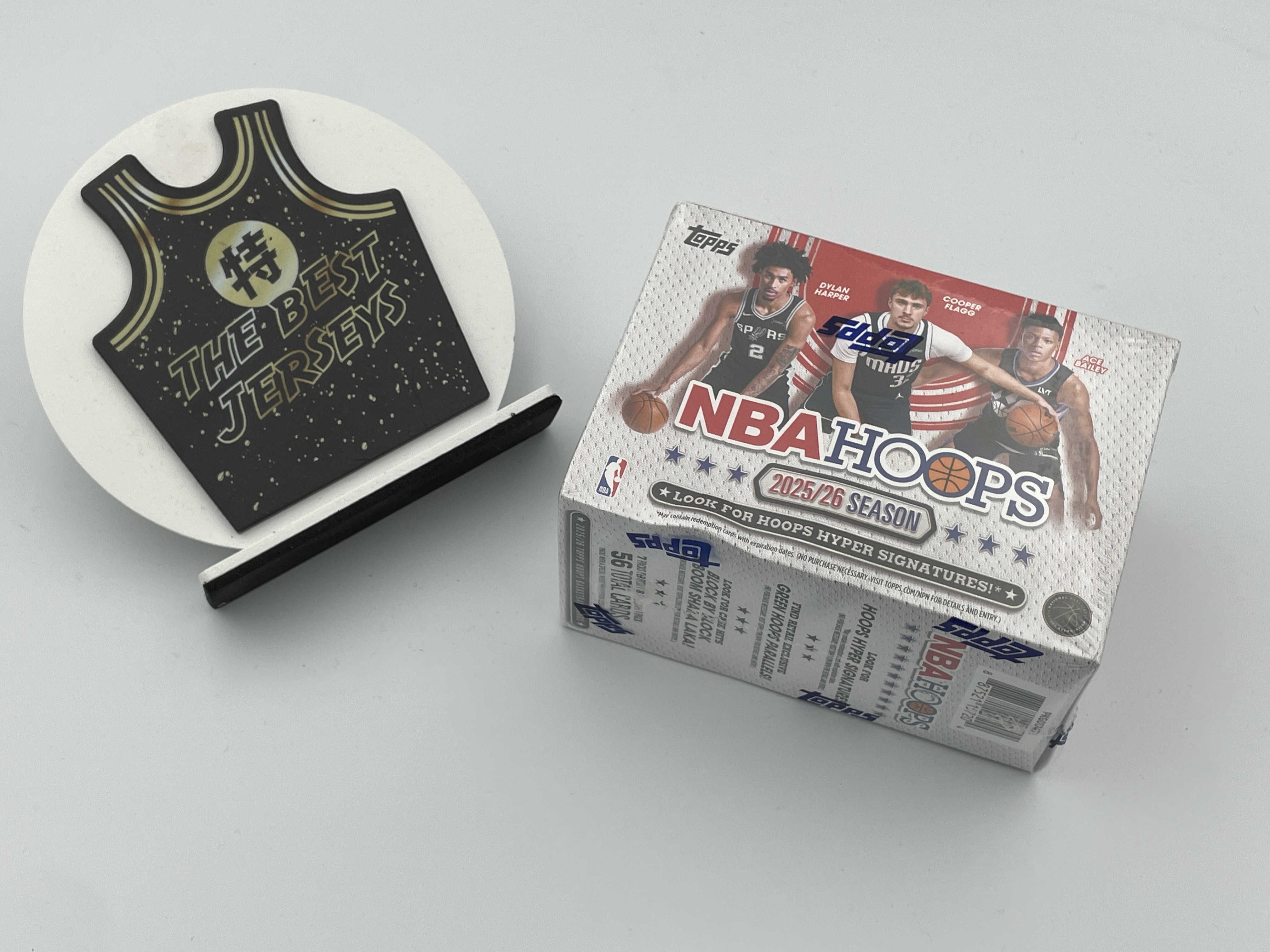NBA球員卡 2025-26 Topps Hoops Basketball - Value Box 完整盒出售 封膜未拆 官網貨 全新