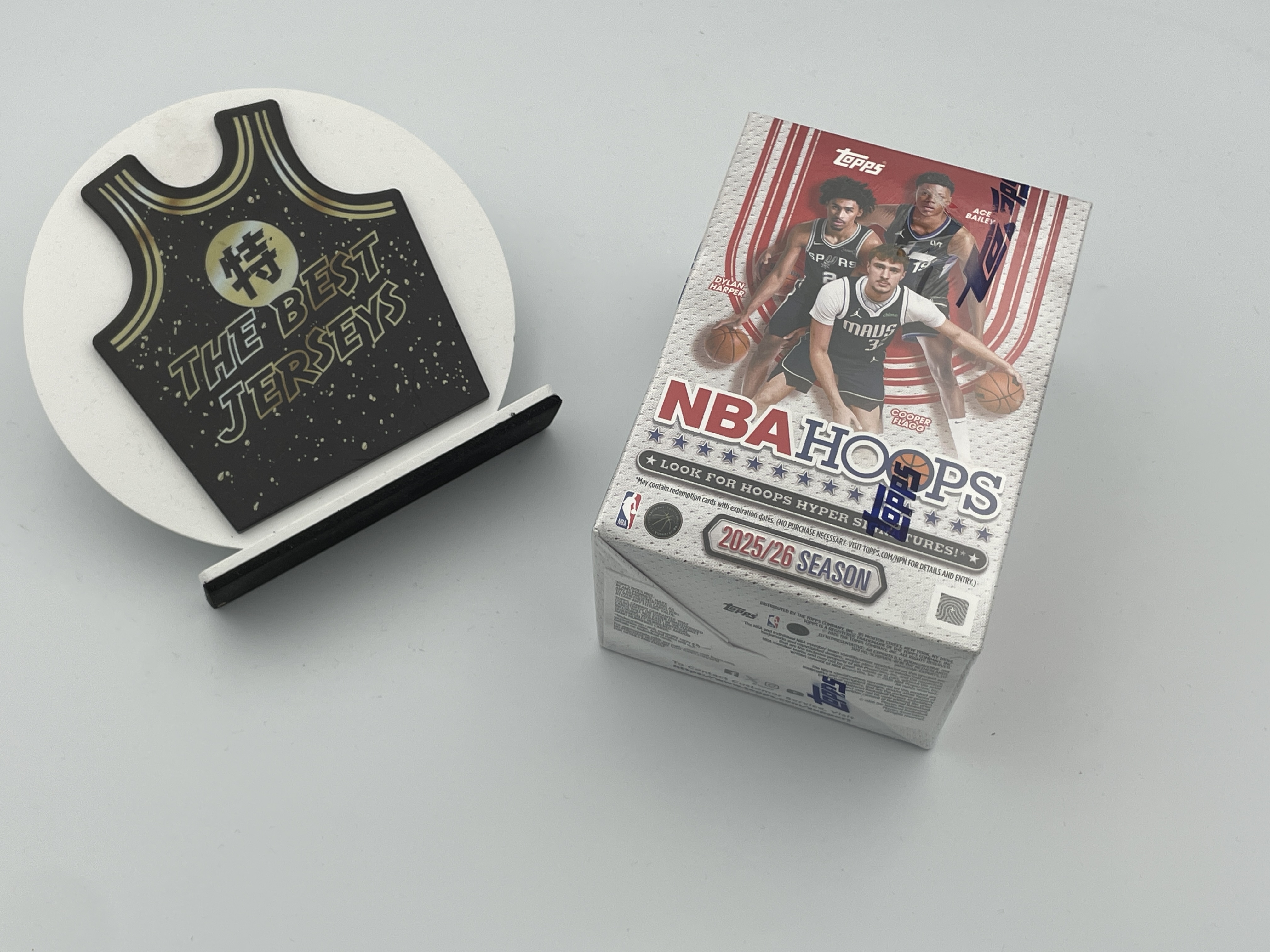 NBA球員卡 2025-26 Topps Hoops Basketball - Value Box 完整盒出售 封膜未拆 官網貨 全新