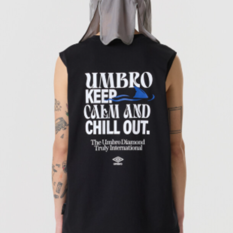 【代購】UMBRO Ice Cotton Sleeveless T-Shirt 涼感棉無袖背心 冰感透氣背心 男女同款