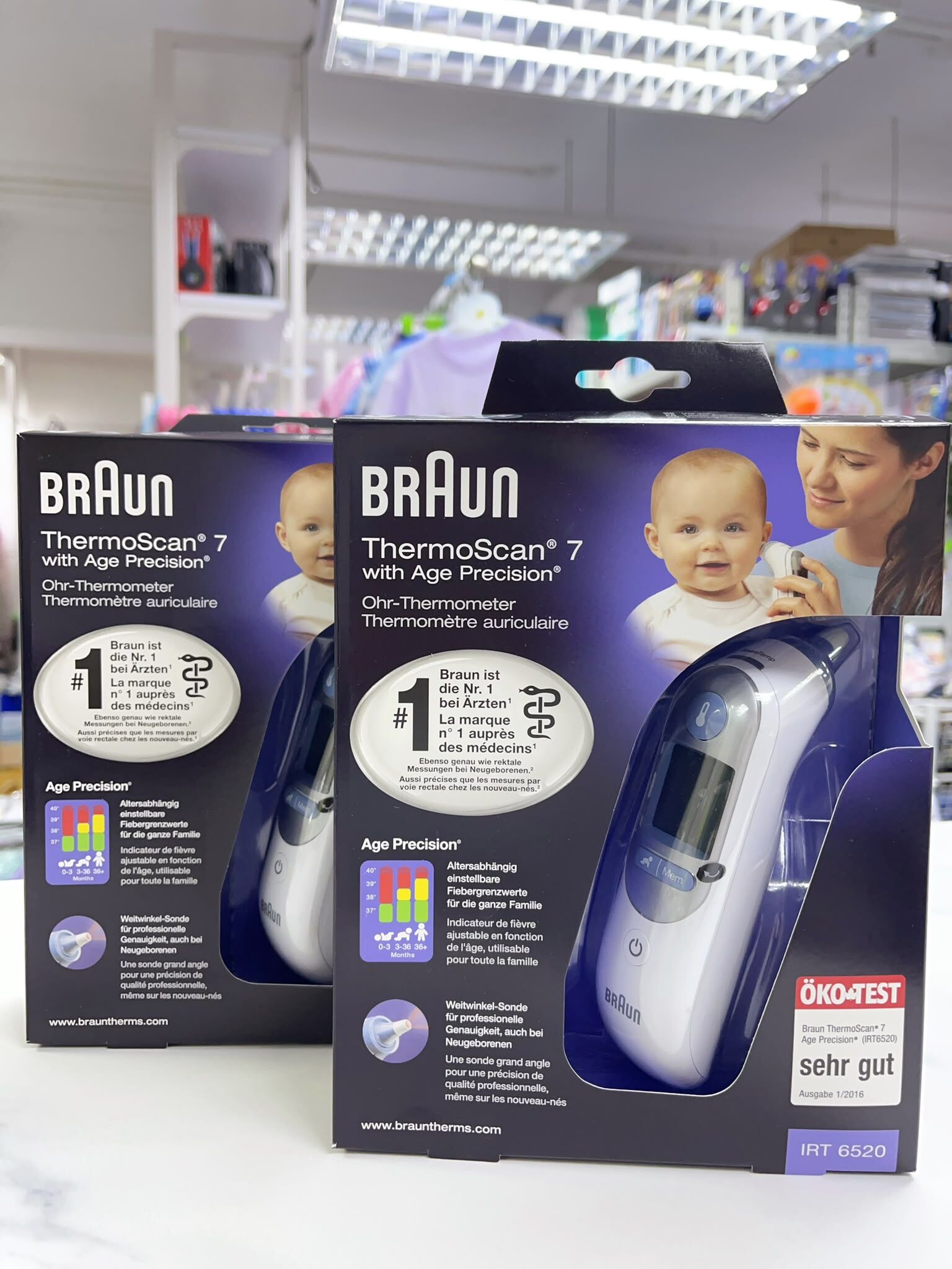 (現貨) 德國Braun ThermoScan 7 IRT 6520百靈牌耳溫槍