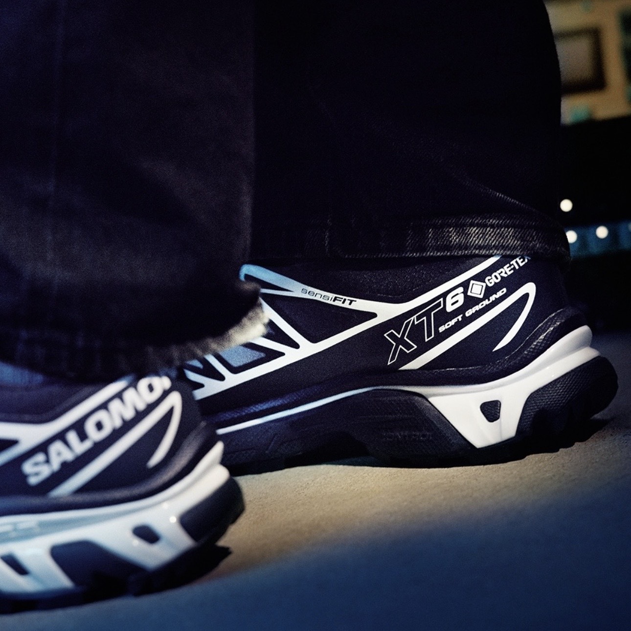 SALOMON XT-6 GORE-TEX JAPAN 藍色漸變 大海 白浪 神奈川衝浪 越野鞋 男女款