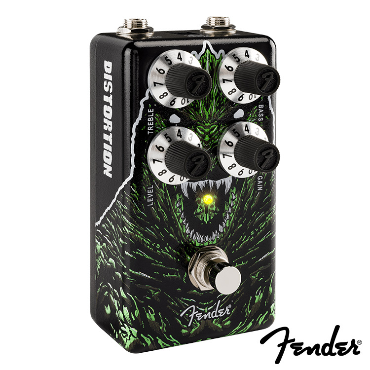 Fender Godzilla Distortion 哥吉拉 聯名 失真效果器