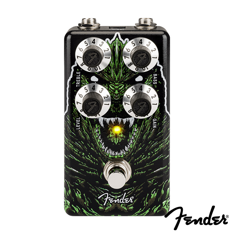 Fender Godzilla Distortion 哥吉拉 聯名 失真效果器
