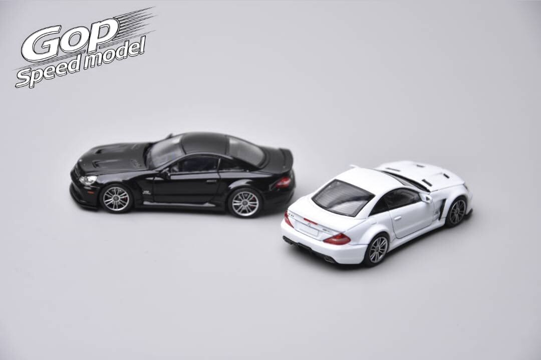 預訂:1/64 Gop Speed Model Mercedes-Benz SL65 AMG Black Series White (GSMMBSL65W )
