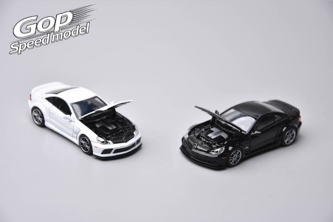 預訂:1/64 Gop Speed Model Mercedes-Benz SL65 AMG Black Series White (GSMMBSL65W )