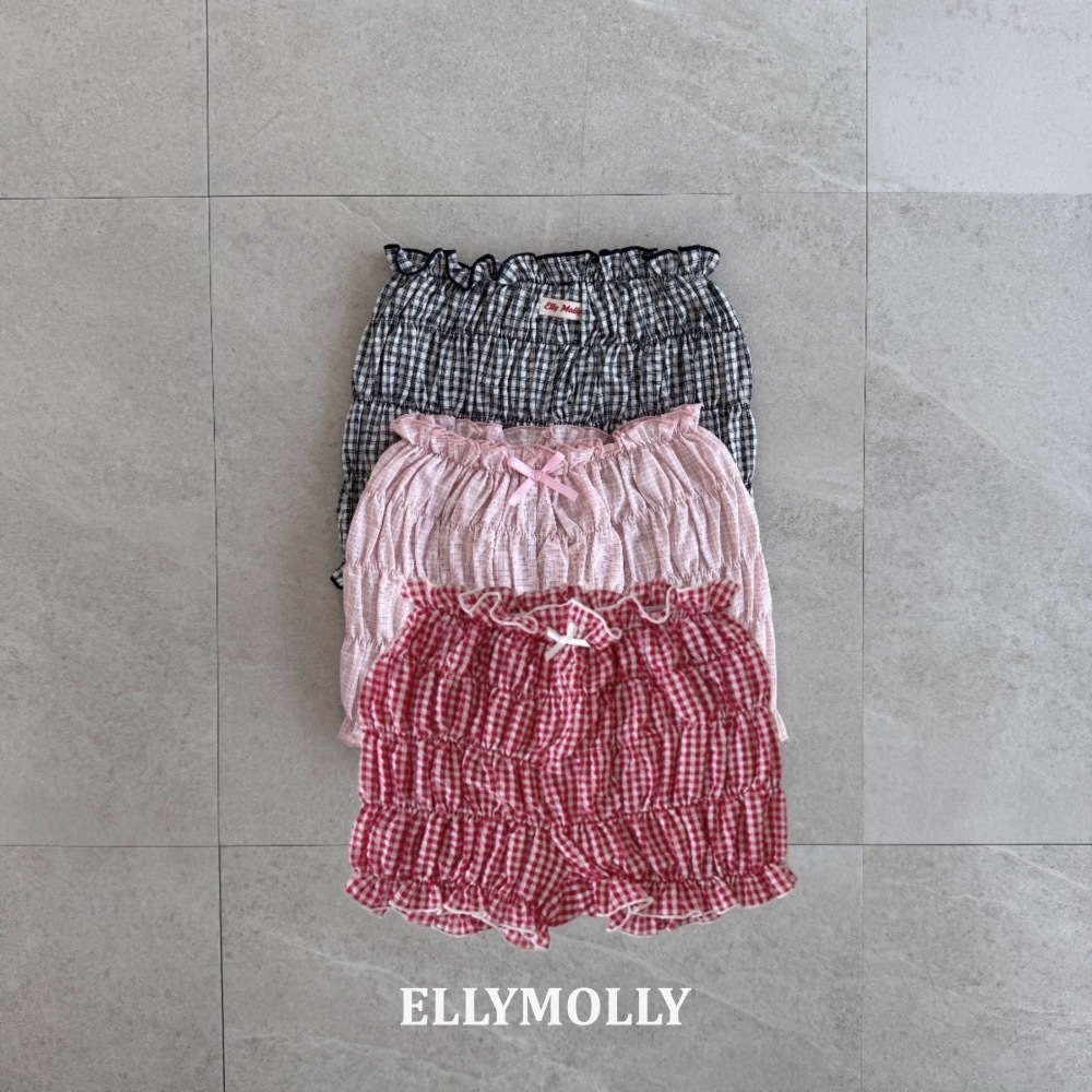 Ellymolly 可愛褶襉褲 / 3色