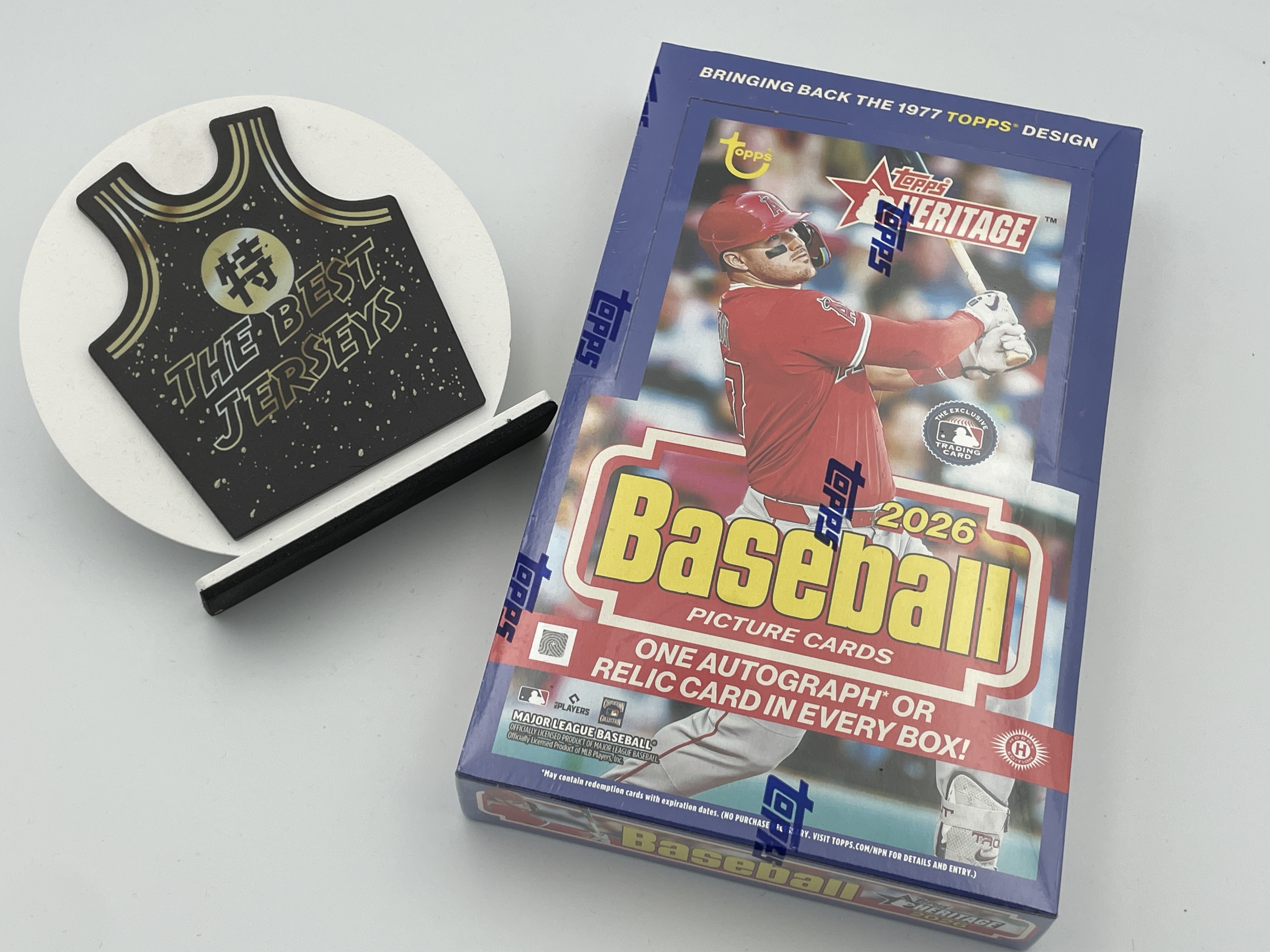 MLB球員卡 2026 Topps Heritage Baseball - Hobby Box 完整盒出售 封膜未拆 官網貨 全新