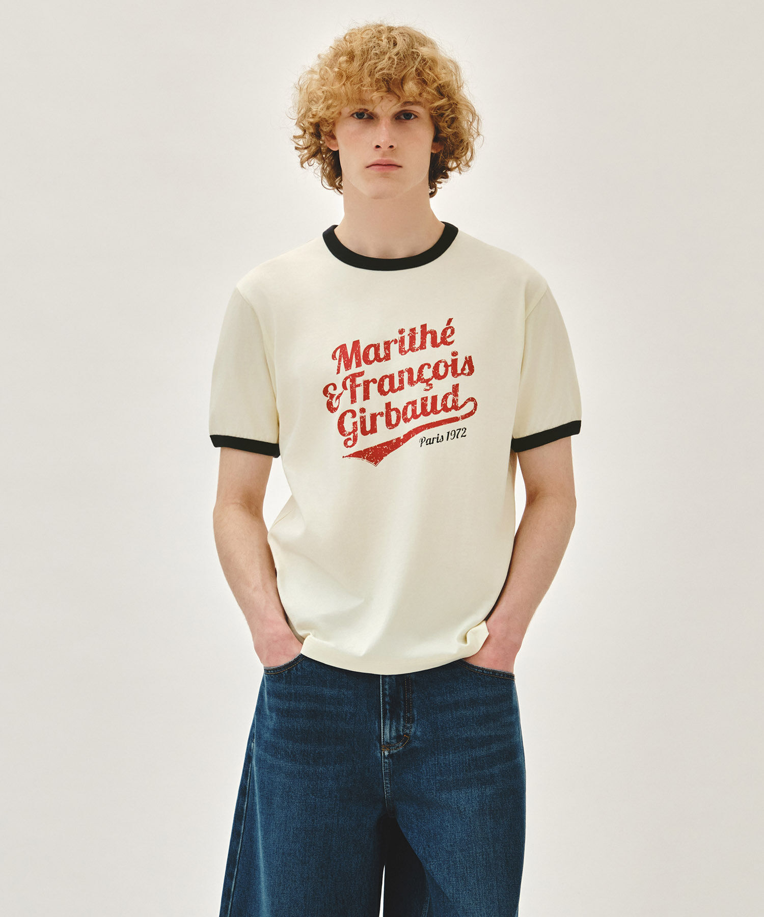【MFG】VINTAGE LOGO RINGER TEE   (3 Colors)