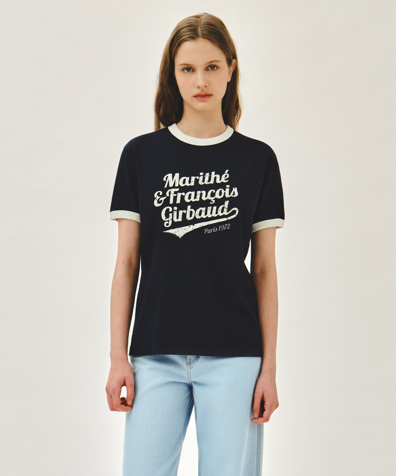 【MFG】VINTAGE LOGO RINGER TEE   (3 Colors)