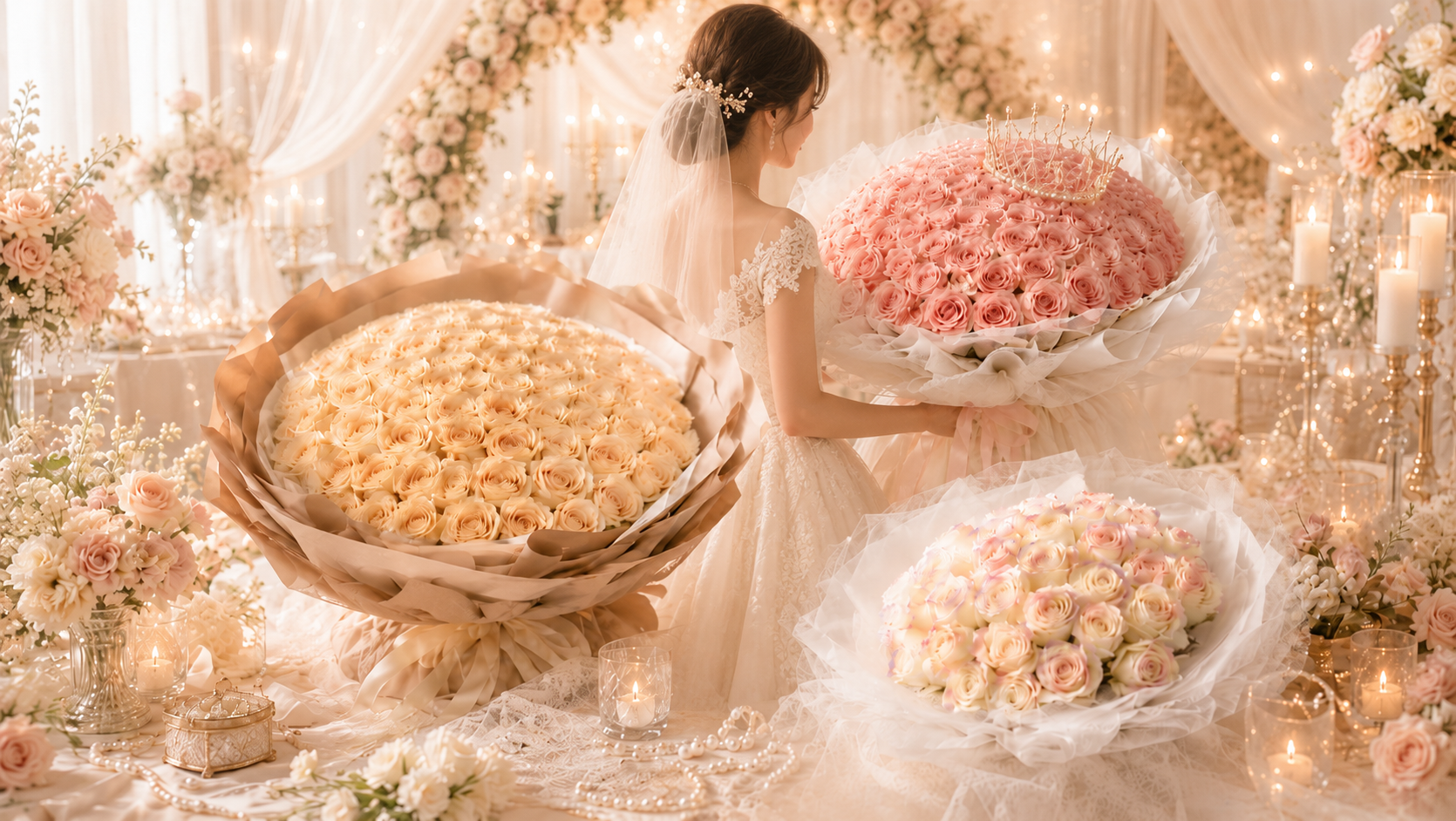 求婚/婚宴手棒花