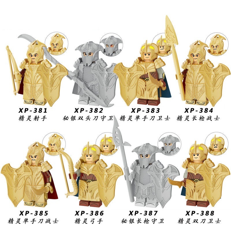 Lord of the Rings LOTR Hobbit Wars Custom Minifigures fit Lego KT1050