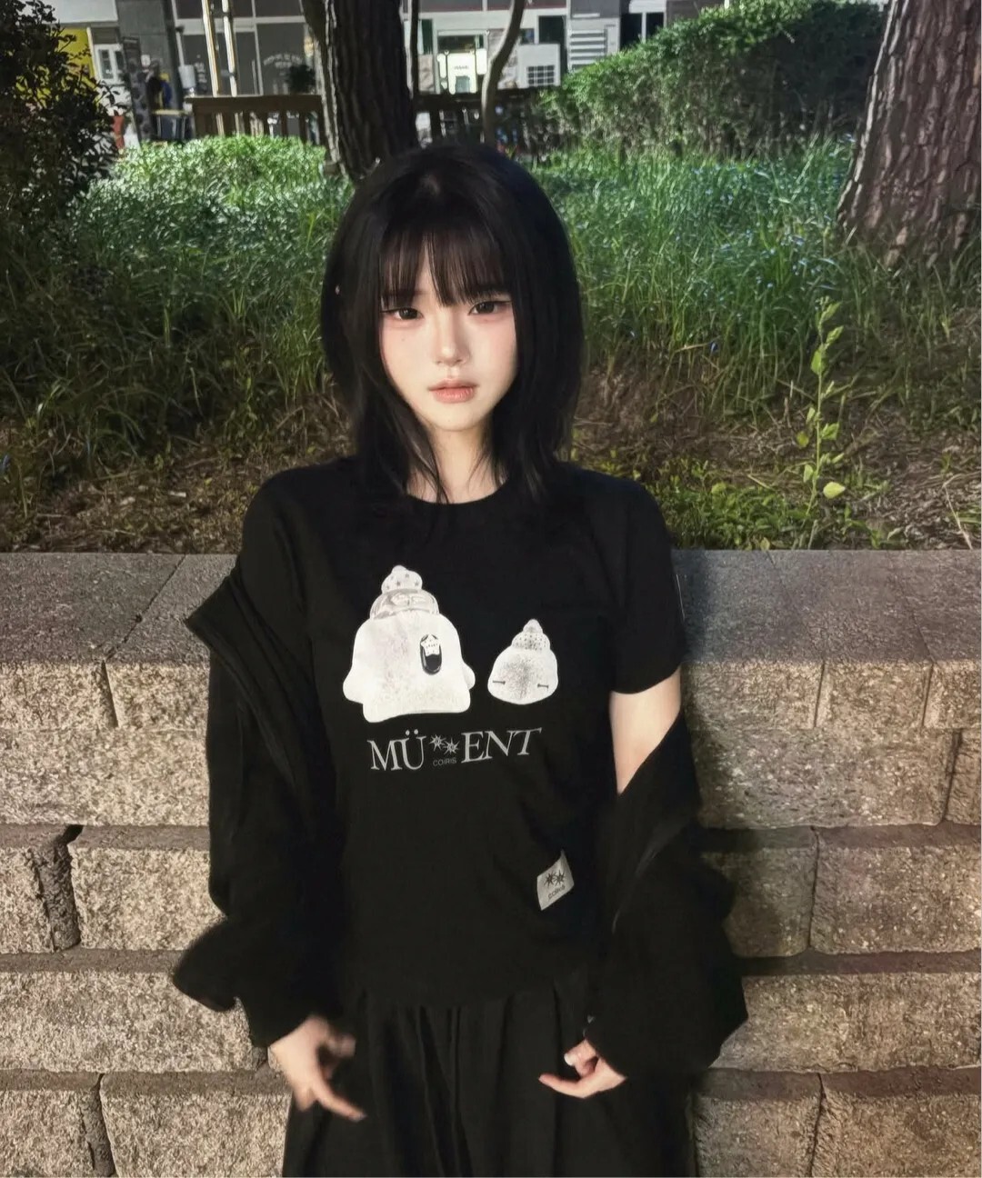 【預購】Mucent X COIRIS MARINAE SIDE LEATHER PATCH 寄居蟹 海洋 皮革 貼片 短T兩色
