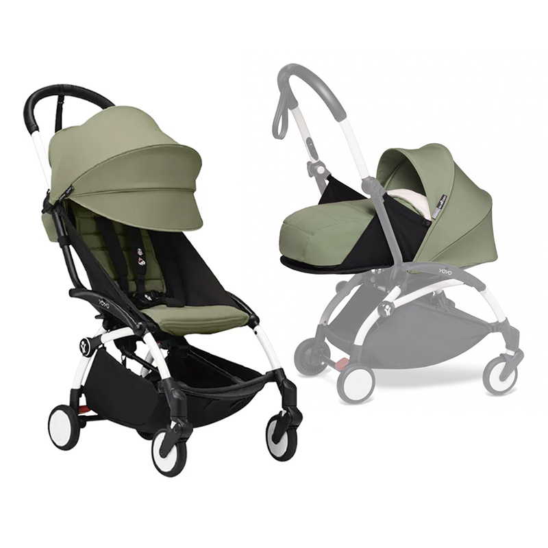 Stokke YOYO³ 6⁺推車+0⁺初生套件 組合