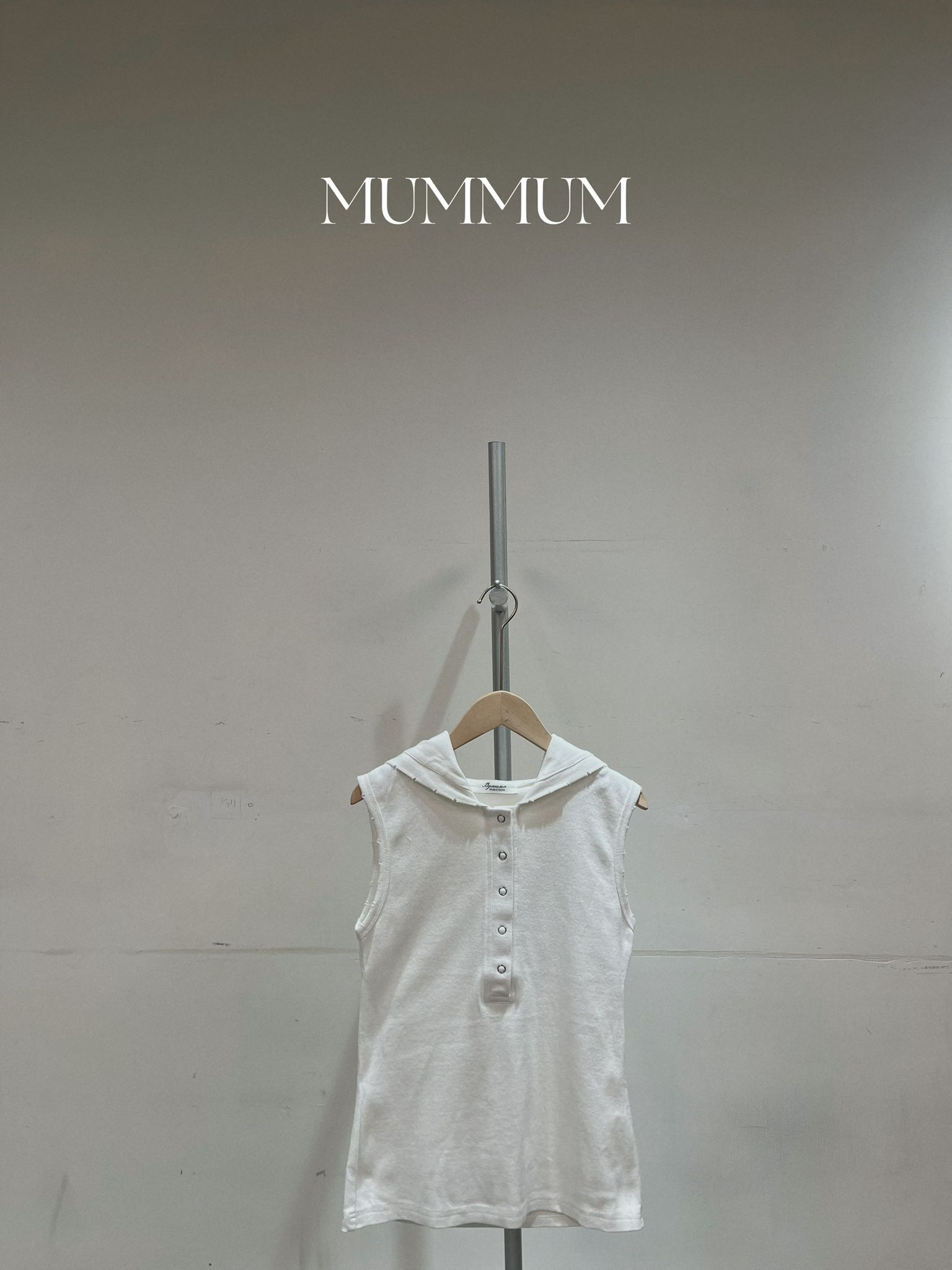 0213365a/小連帽修身半扣背心 30/32/22
