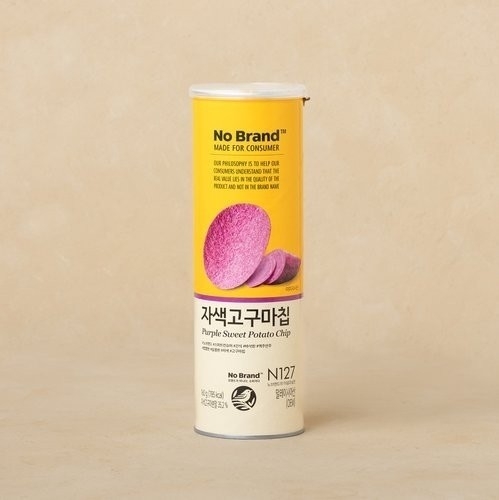 Z186-韓國 No Brand洋芋片(紫薯片) 160g