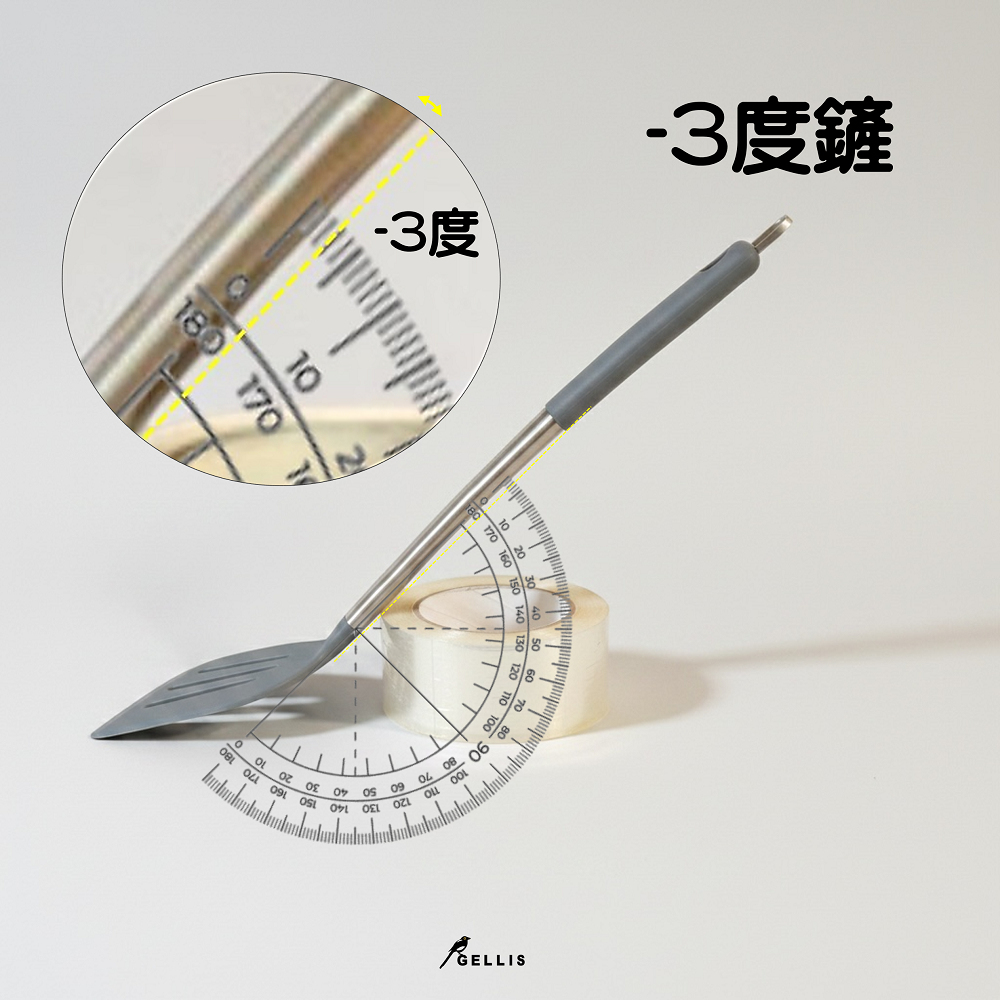 -3度中式矽膠寬大鏟面煎鏟