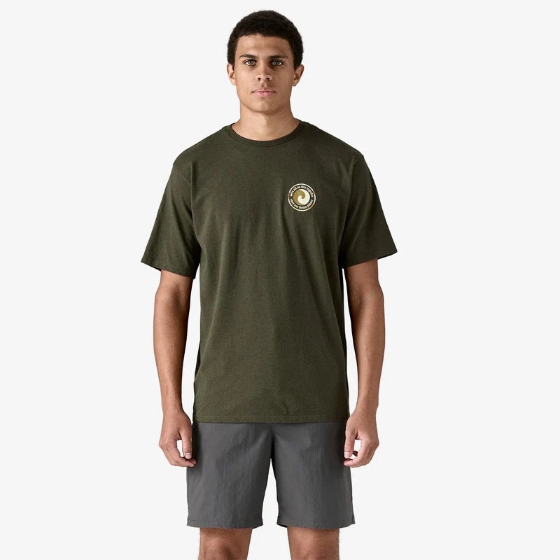 Patagonia M's Unity Fitz Responsibili-Tee Basin Green